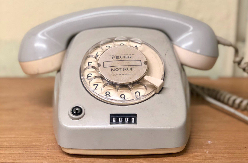 German Rotary Phone