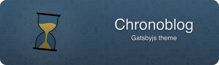 Gatsbyjs Chronoblog Theme repo